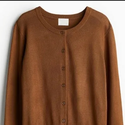Smooth Texture Ladies Cardigan
