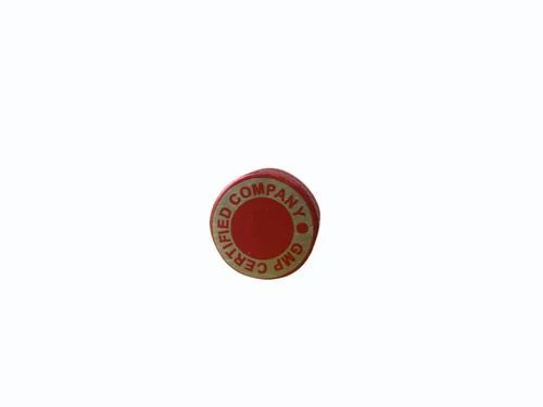 30 Mm Red Aluminium Syrup Bottle Cap