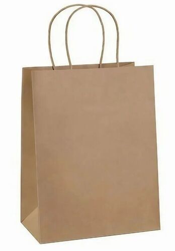 Brown Plain Kraft Paper Bag