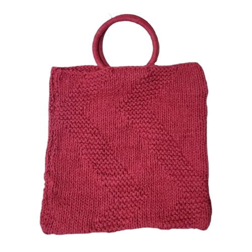 Cotton Crochet Hand Knitted Bag