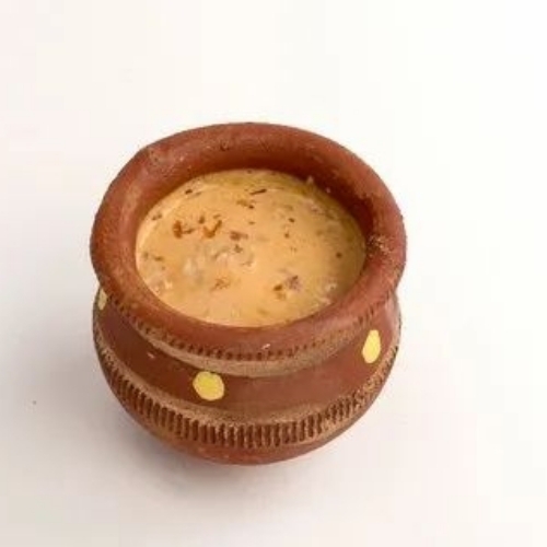 Frozen Kesar Pista Matka Kulfi