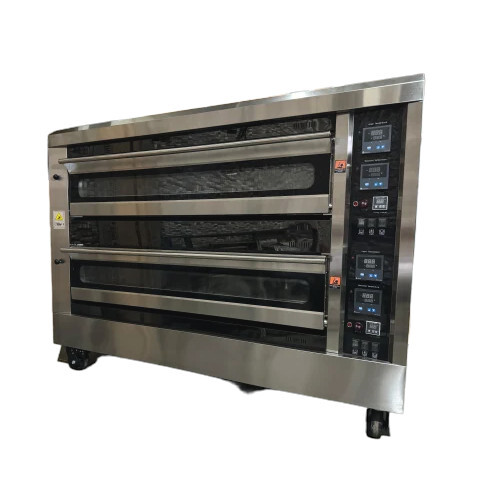 Gas Baking Oven 2 Deck 6 Tray
