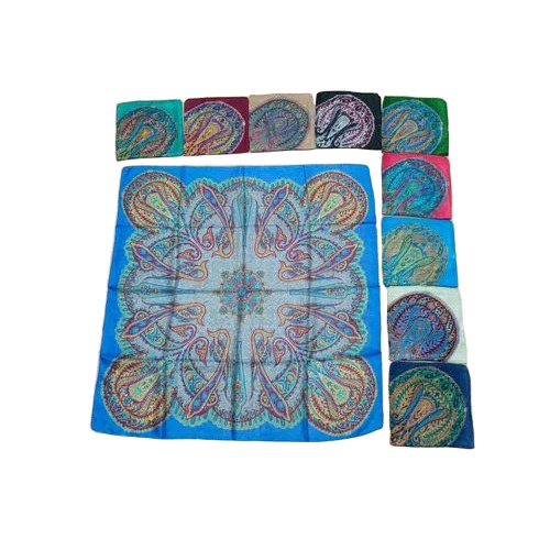 Ladies Printed Silk Scarf