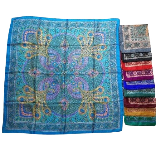 Ladies Silk Printed Scarf By Ankit Fashions