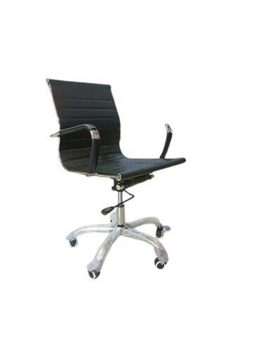 Low Back Sleek Office Chair - Color: Black