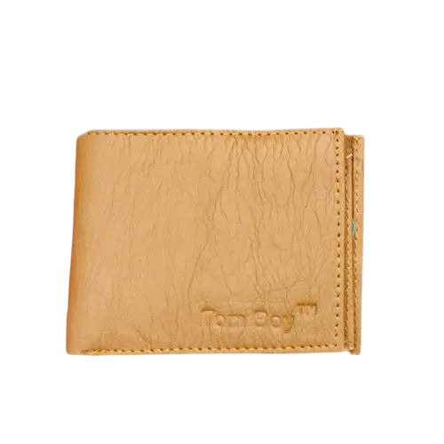 Men Tan Leather Wallet