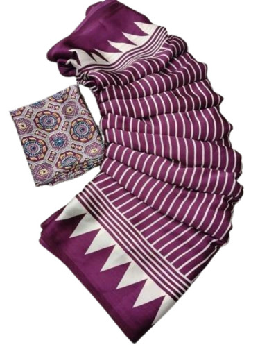 Pure Gajji Soft Silk Saree