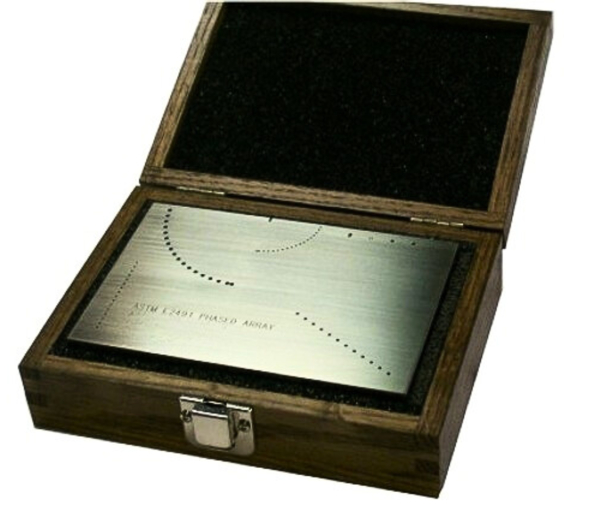 Astm E2491 Pa Assessment Block / Type B - Application: Weld Inspection ...
