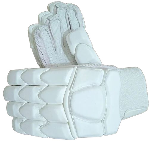 Cricket White Batting Gloves