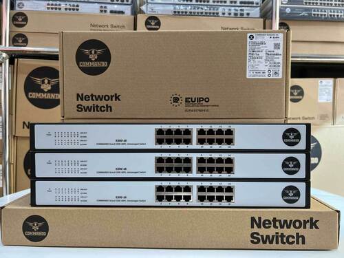 E300-8G COMMANDO Scout E300 8GE Unmanaged Switch