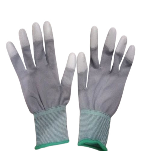 Esd Finger Coated Grey Gloves