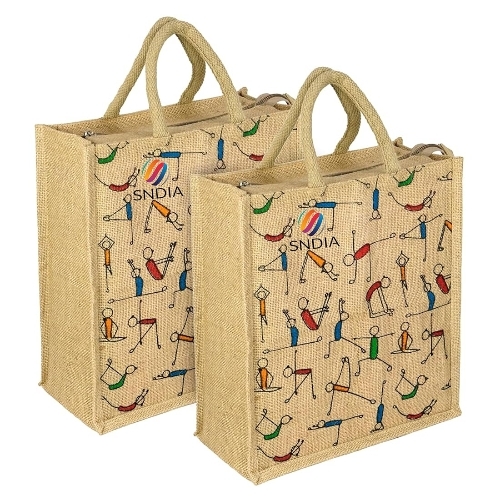 Printed Jute Bags at Best Price in Kolkata Chanda Industries