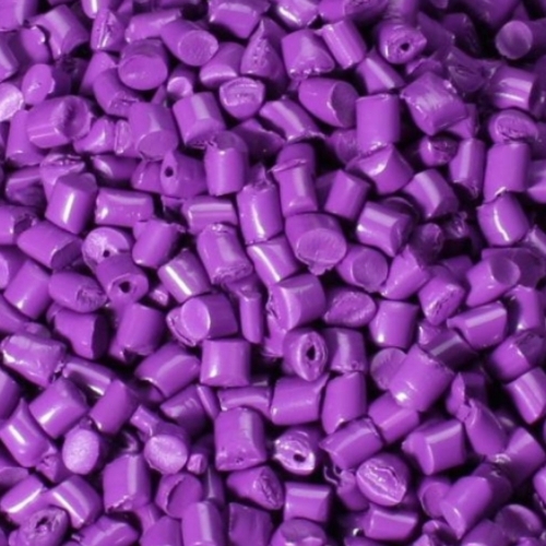 Purple Plastic Granule