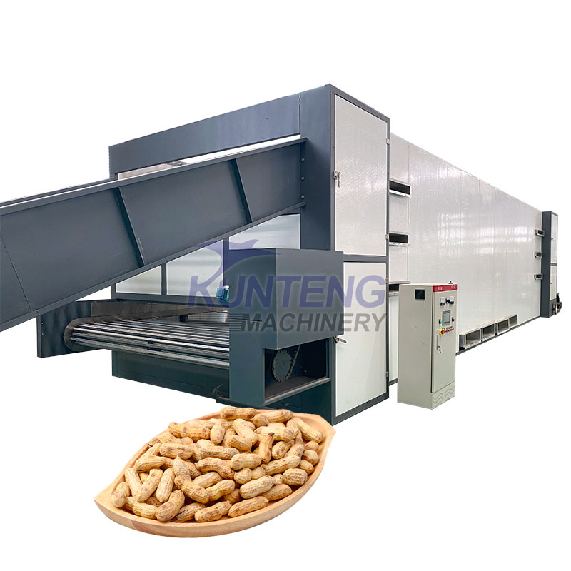 Vegetables and Nuts Continuous Drying Machine Mesh Belt Large Type Dryer