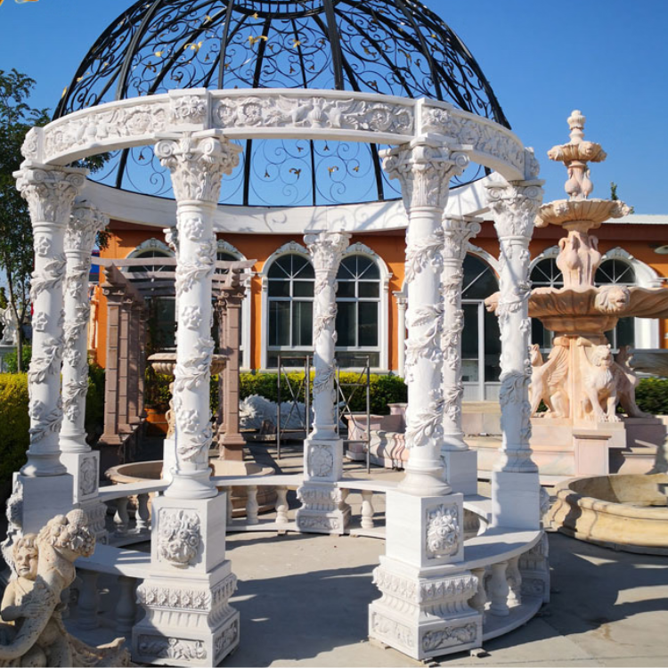 White Marble Gazebo