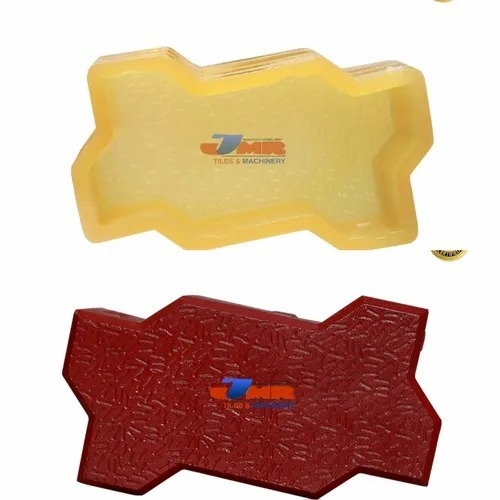 Zig Zag Pvc Rubber Paver Mould