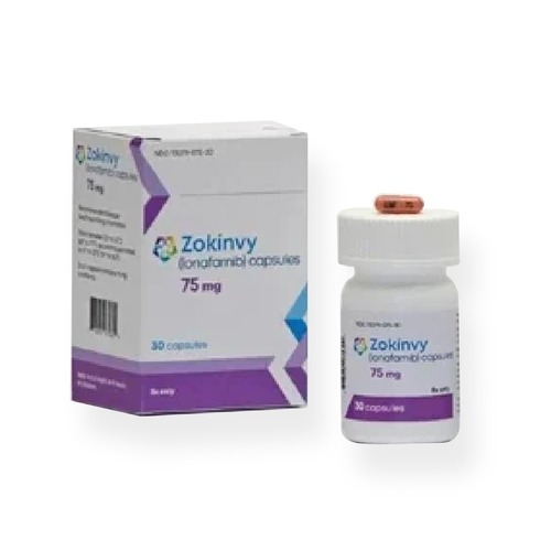 Zokinvy lonafarnib 75 mg Capsule