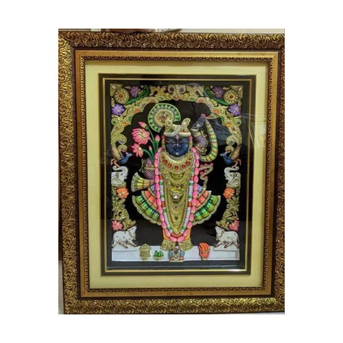 18x24 Inches Shrinath Ji 3D Painting