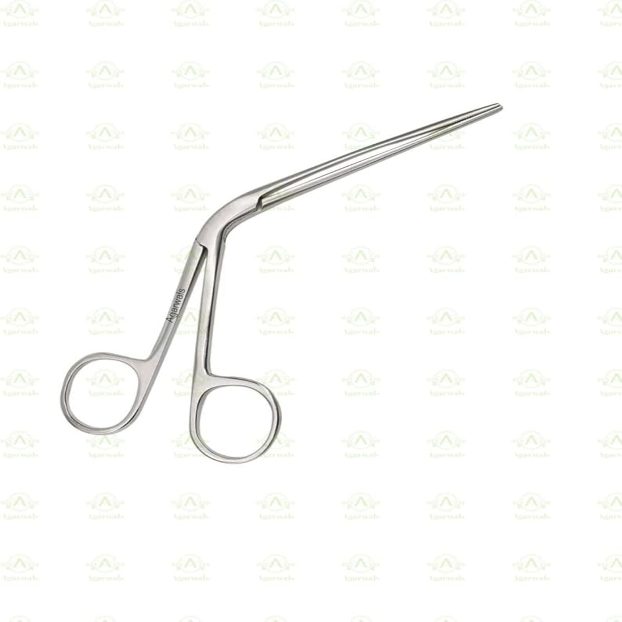 Agarwals Tilleys Forcep 6" - Color: White