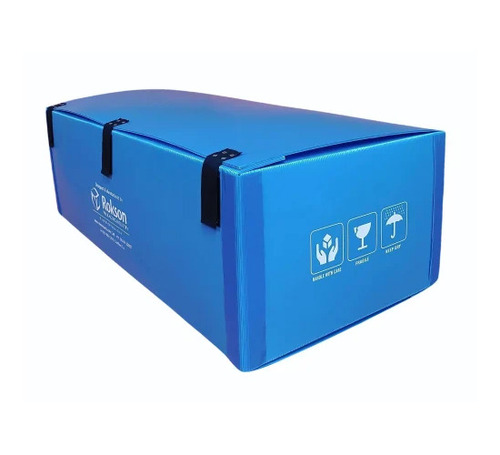 Blue Polypropylene Corrugated Box