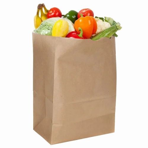 Brown Grocery Paper Bag