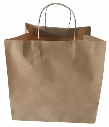 Brown Kraft Paper Shopping Bag
