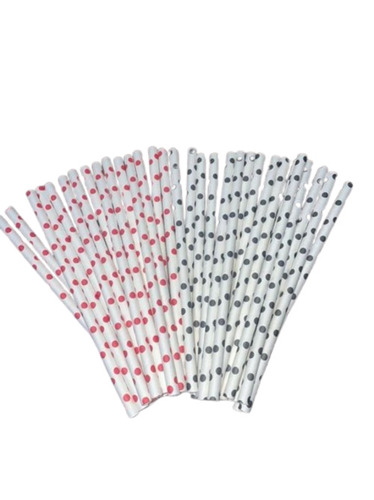 Dot Printed Paper Straw