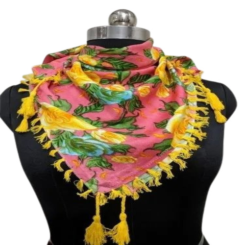 Ladies Printed Cotton Scarf