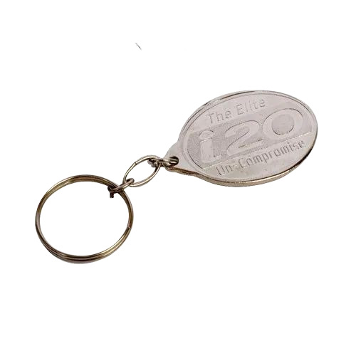 Metal Silver Keychain