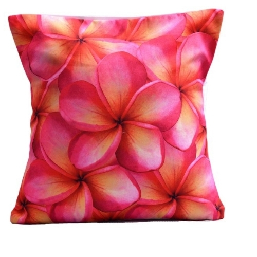 Multicolor Hand Painted Cushion Cover