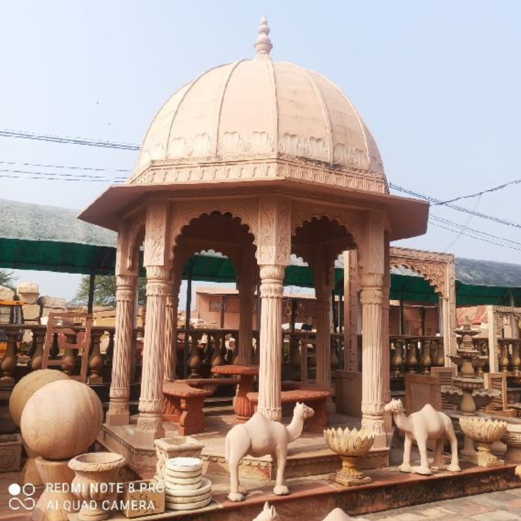 Polished Sandstone Gazebo