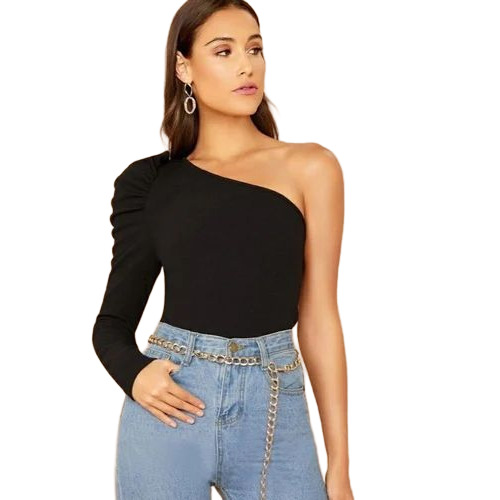 Women Stylish Black Top