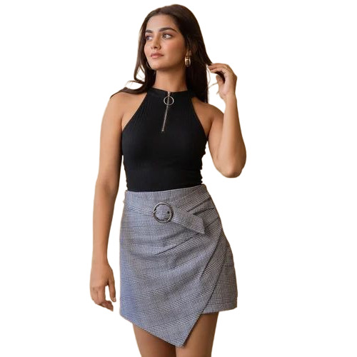 Women Zipper Top