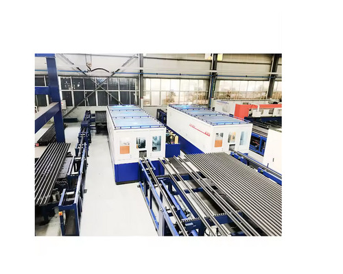 उच्च सटीकता कस्टमाइज्ड फैक्ट्री लेआउट लिफ्ट मशीन और ठंडे खींचे गए गाइड रेल प्रोसेसिंग उत्पादन लाइन