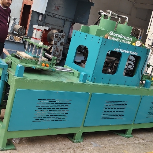 Hydraulic auto punching machine auto feeding