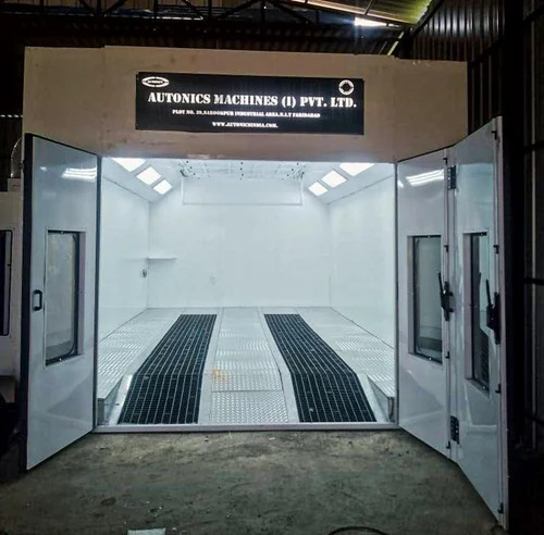 Paint Booth - Attributes: Coats Evenly