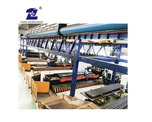 ZHANGYUN T45A T50A T70A T90A Cold Drawn Elevator Guide Rail Processing Production Line