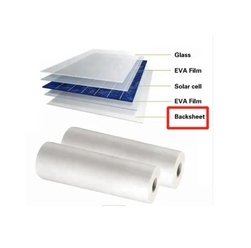 0.3mm White Pet Tpt Solar Module Backsheet