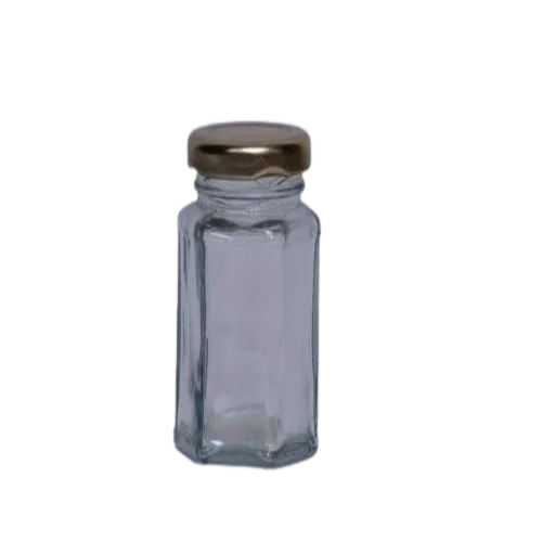 100ml Hexagonal Glass Jar