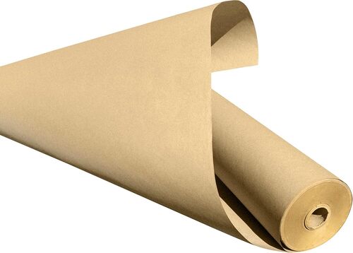 Brown Kraft Paper Roll - Material: Corrugated Board