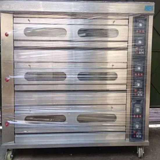 Gas 3 Deck 9 Trays Oven
