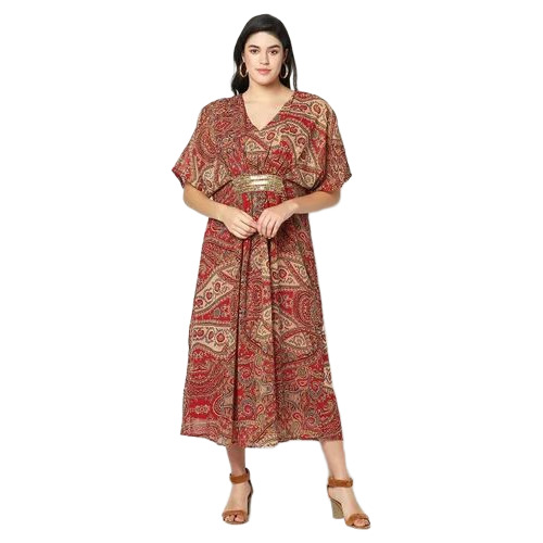 Georgette Women Ethnic Dress