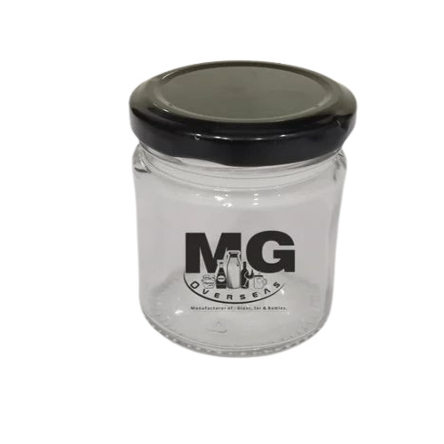 Glass Honey Jar