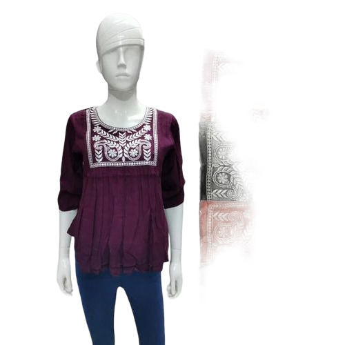 Ladies Casual Fancy Top