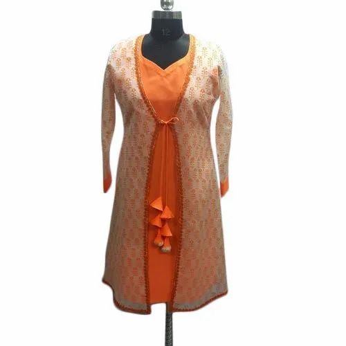 Ladies Double Layered Rayon Kurti