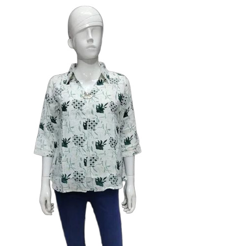 Ladies Floral Print Top