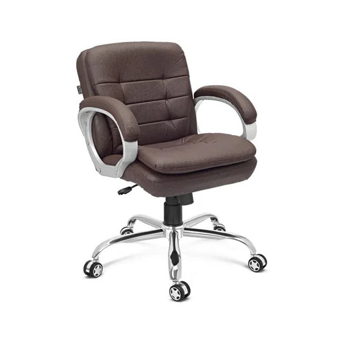 Mid Back Leatherette Office Chair