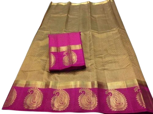 Tussar Silk Mango Saree