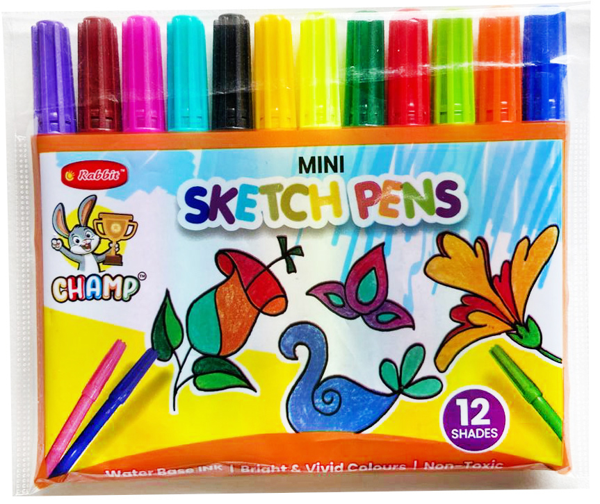 12 Mini Sketch Pen