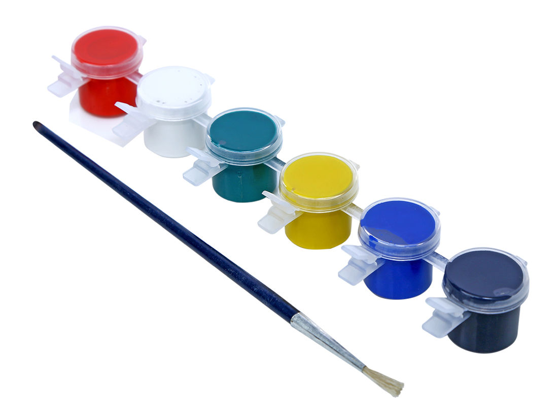 6 Shade Tempera Color